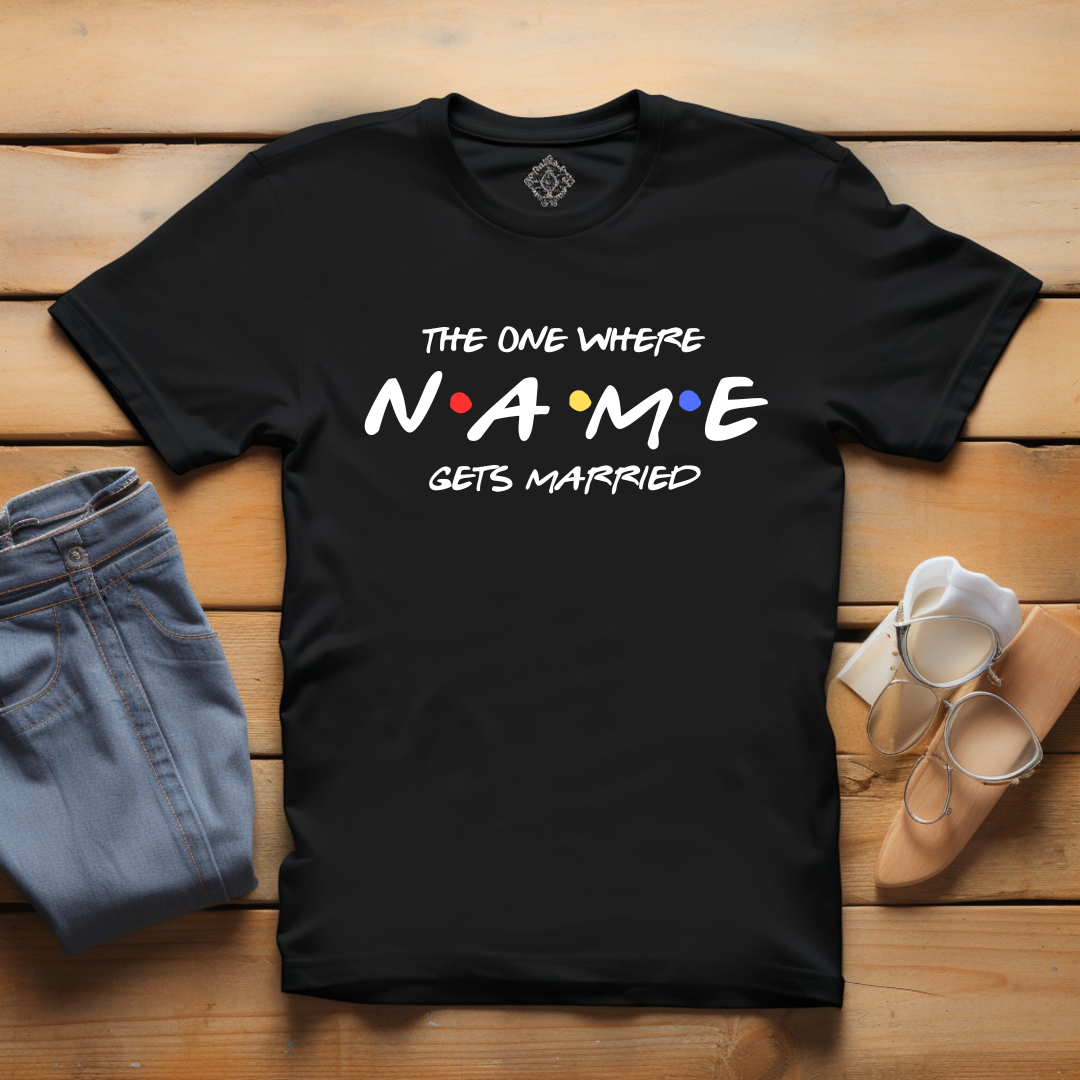 Friends Theme Hen Do Party T Shirts