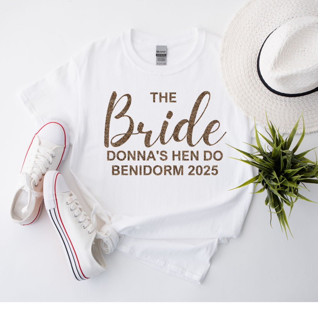 Classic Theme Hen Do Party T Shirts