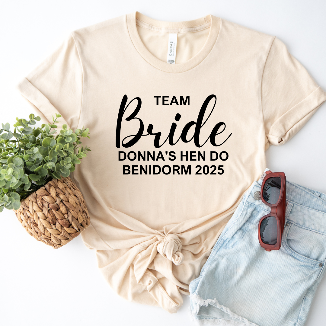 Classic Theme Hen Do Party T Shirts