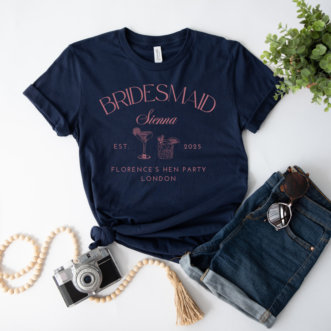 Personalised Hen Party T Shirts, Team Bride T Shirt, Hen Party Shirts, Bachelorette Party Shirts, Bachelorette Shirts, Bachelorette Gifts